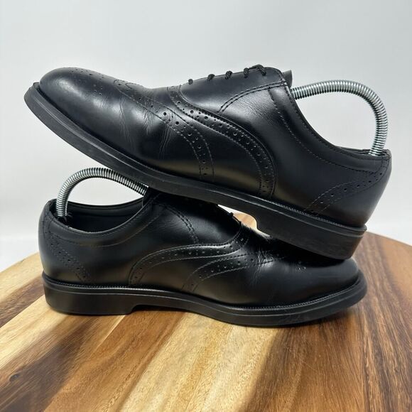 Red Wing Men’s Size 8.5 D 8701 Black Leather Oxford Steel Toe Dress Shoes - Picture 7 of 8